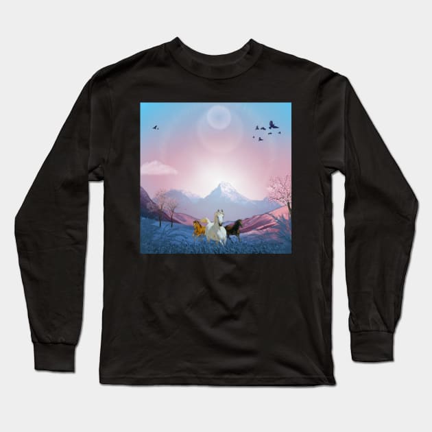 Transcendent Long Sleeve T-Shirt by CDFRandomosity